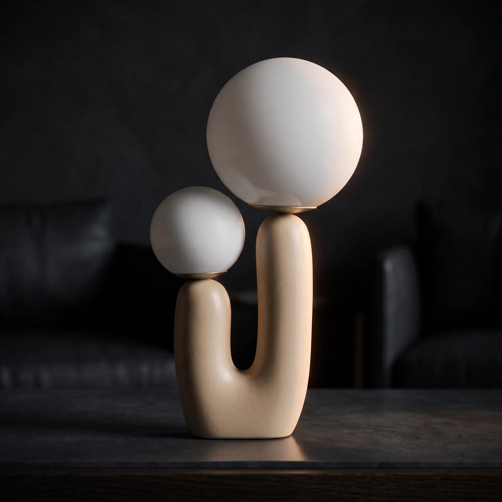 Internet famous Resin Desk Lamp For